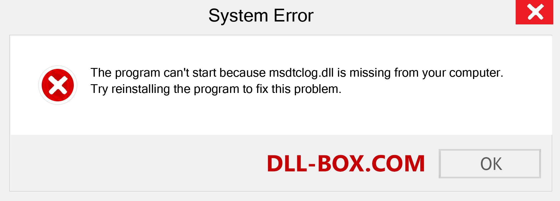  msdtclog.dll file is missing?. Download for Windows 7, 8, 10 - Fix  msdtclog dll Missing Error on Windows, photos, images
